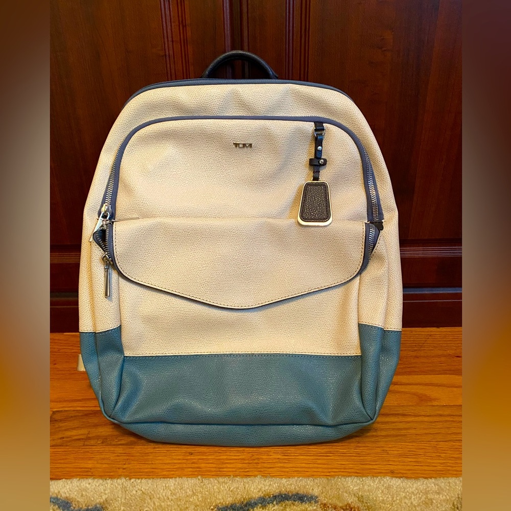 Tumi laptop backpack —used once!
